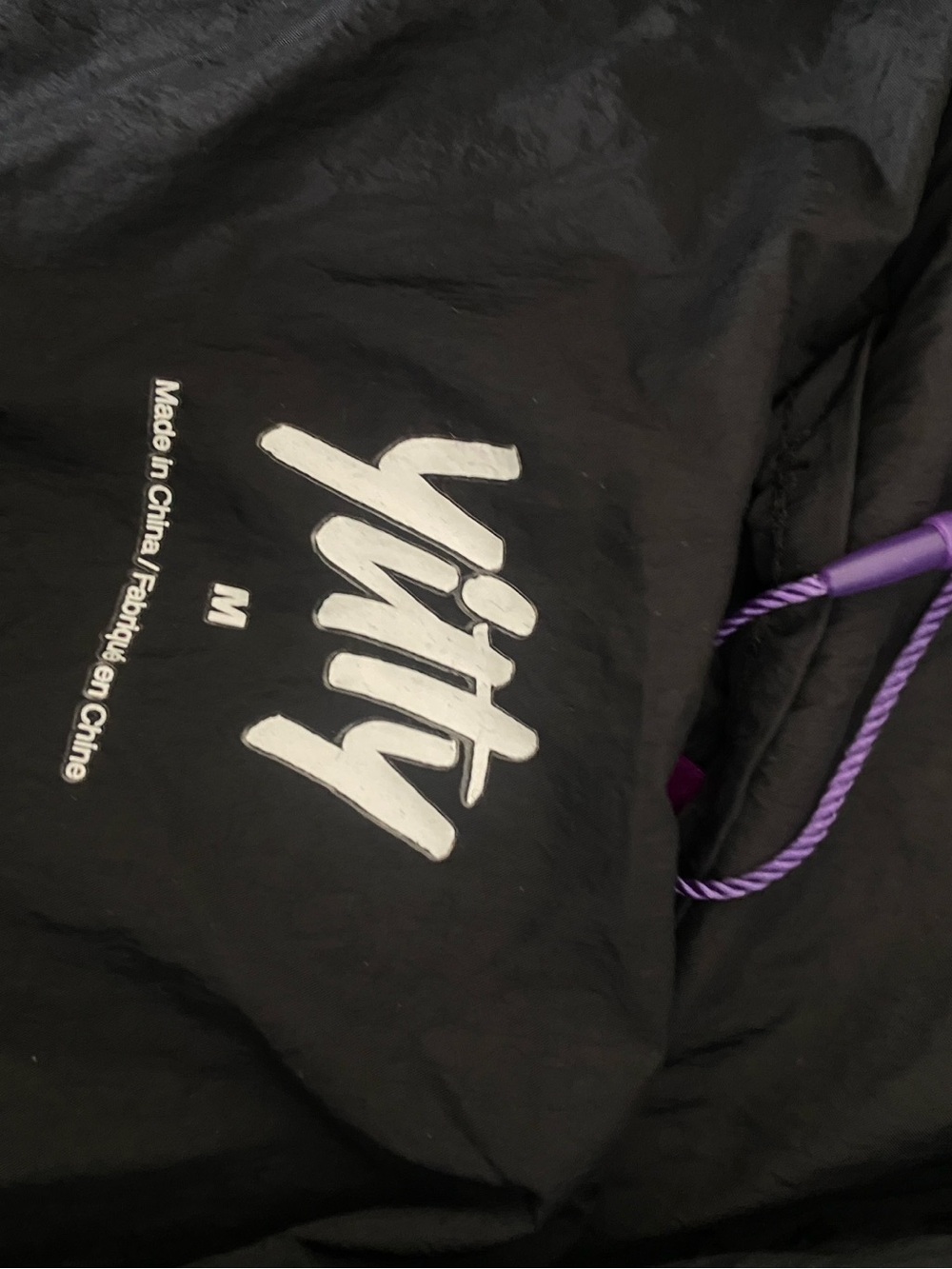 Retro Wide Lantern Sleeve Cropped Puffer Jacket NWT Hooded Black Women’s Size M - Picture 2 of 6